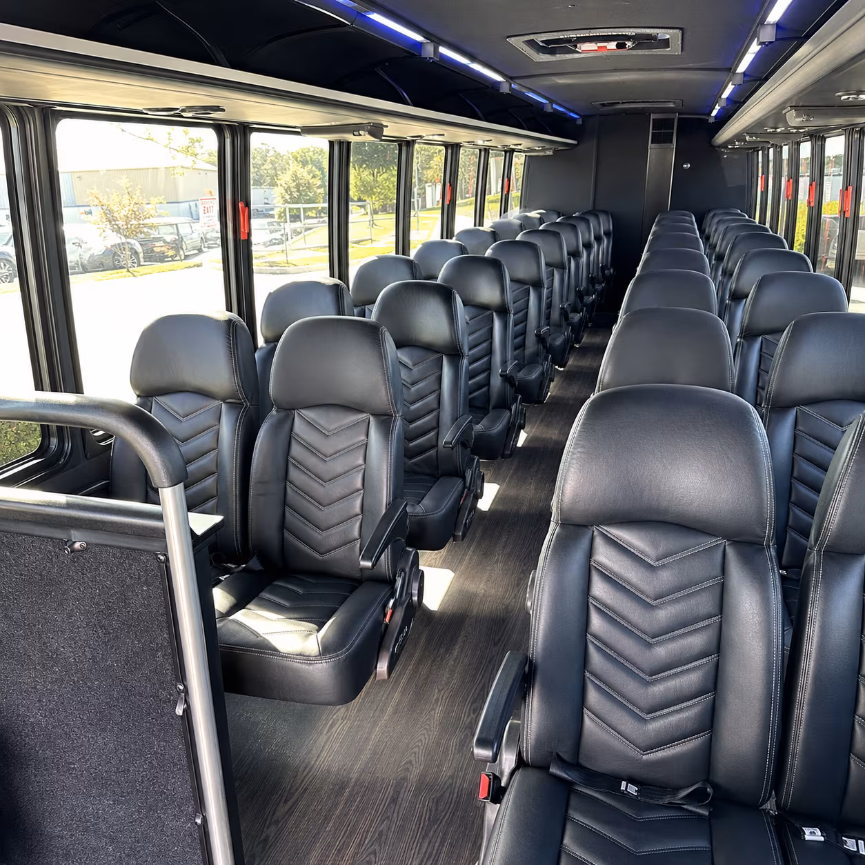 Costa Mesa Airport Shuttle & Transportation party bus exterior