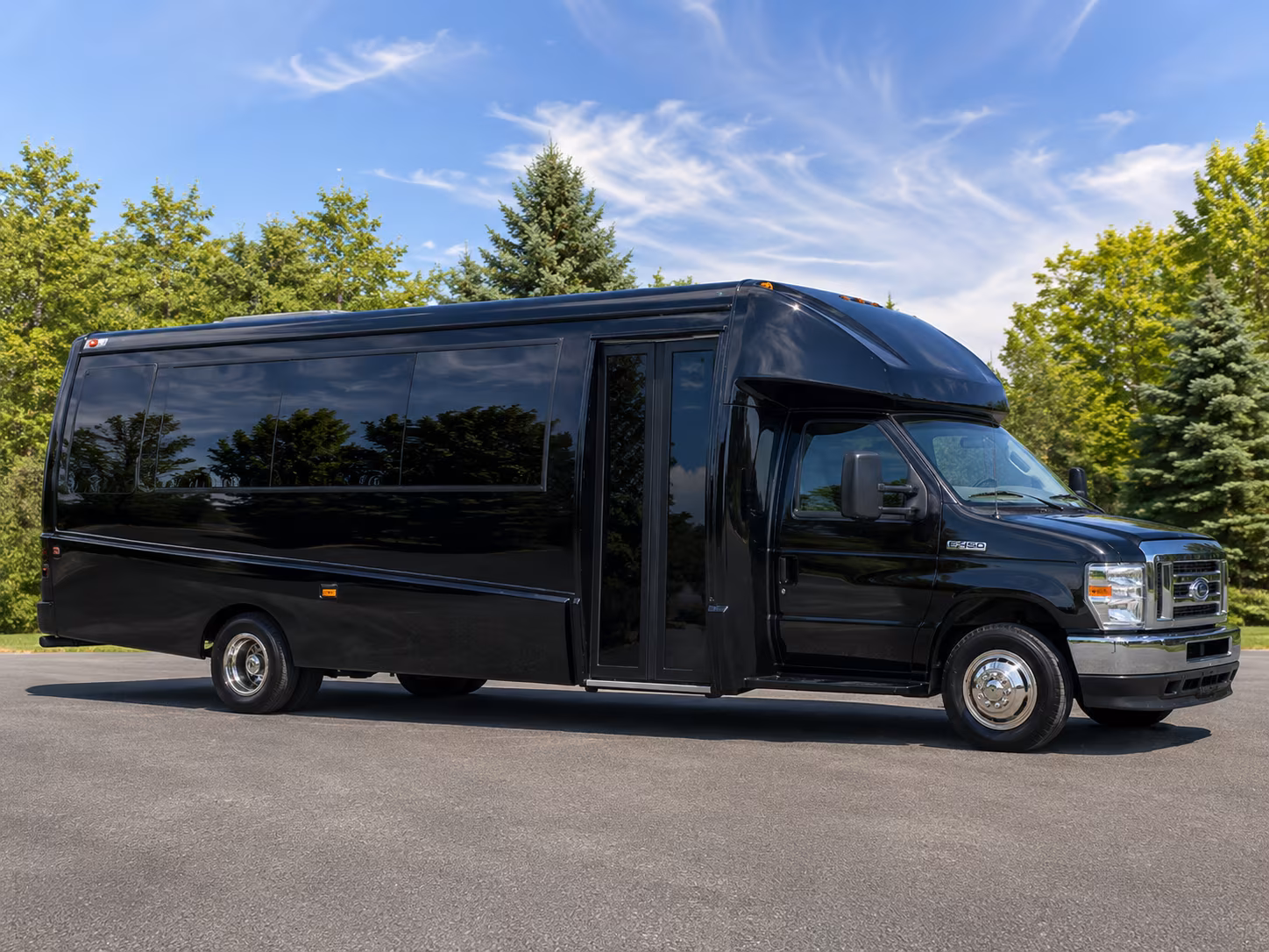 Costa Mesa Airport Shuttle & Transportation party bus interior