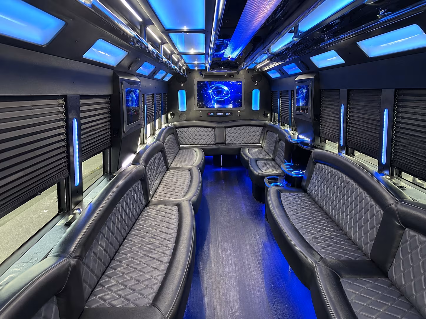 Costa Mesa Concert & Music Festival Transportation party bus exterior
