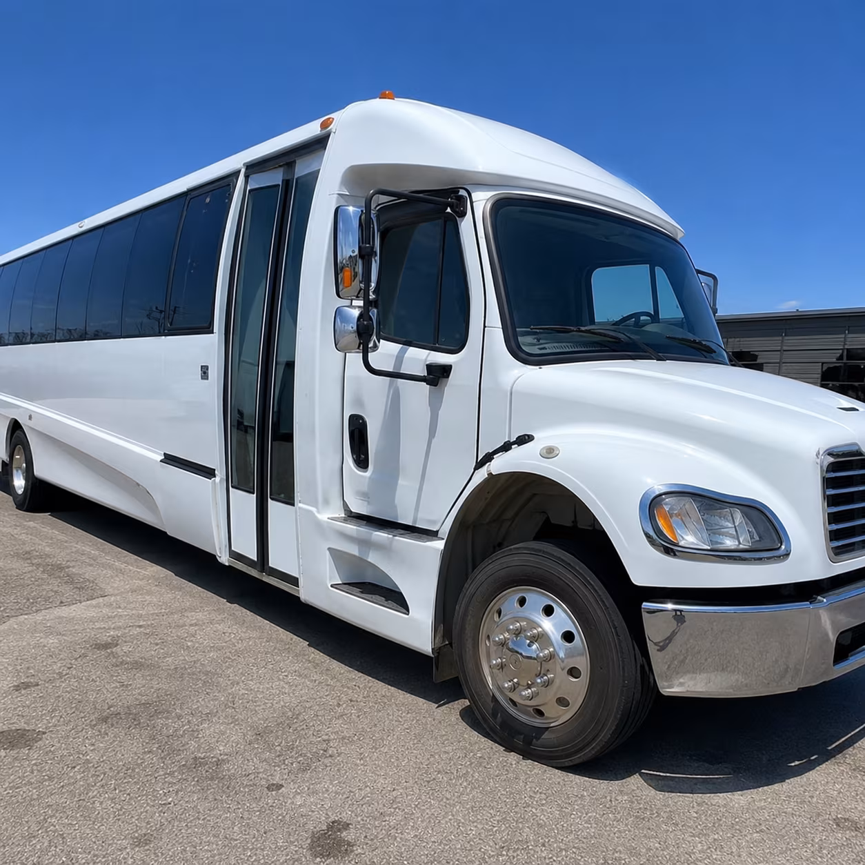 Costa Mesa Corporate Transportation party bus exterior